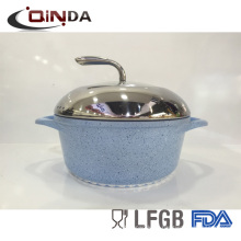 Producción profesional Ahorro de energía Cocina exquisita Cocina antiadherente Die Casting Sauce Pot